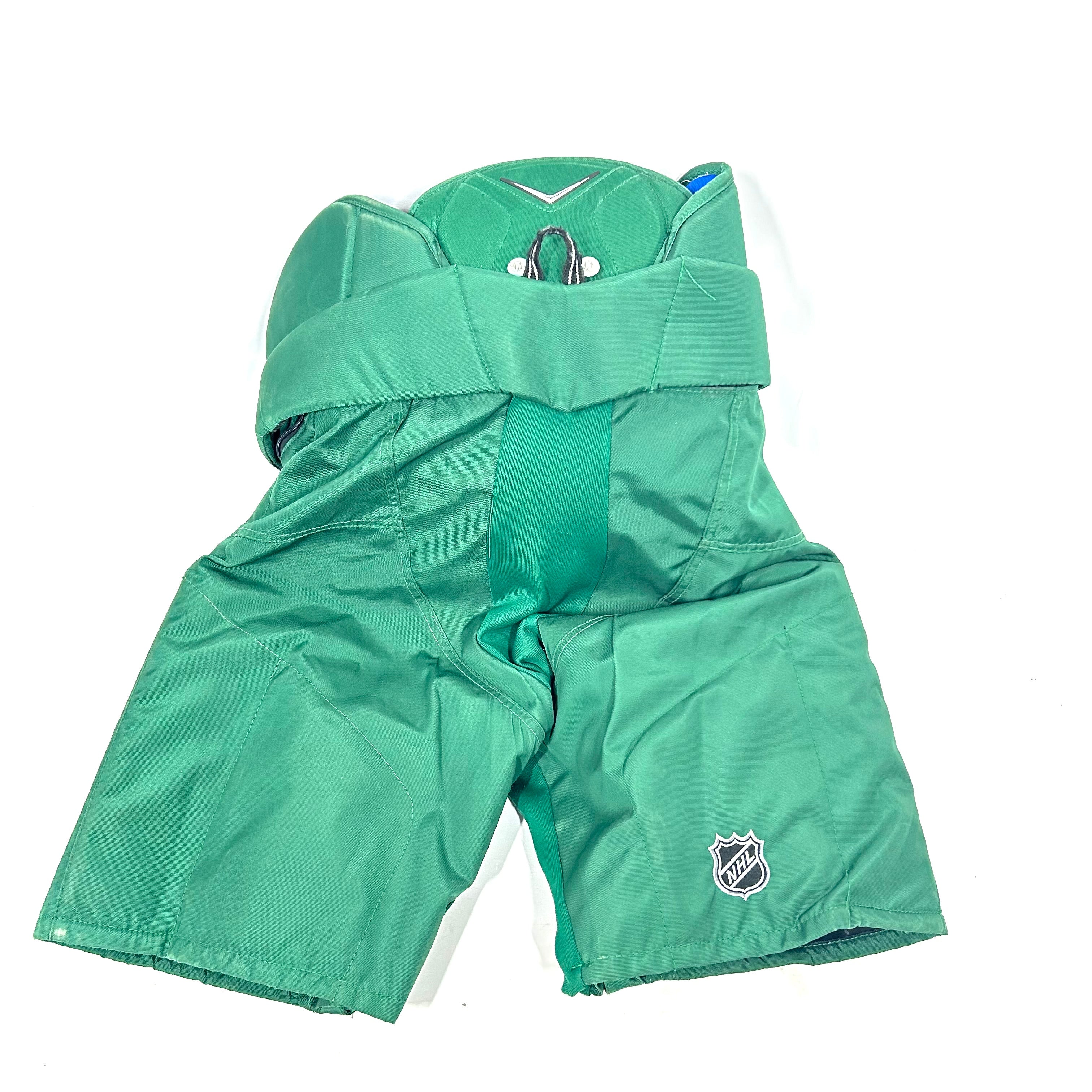 Pantalon de hockey Warrior Covert QR Edge d'occasion NHL Pro Stock - Wild du Minnesota (vert)
